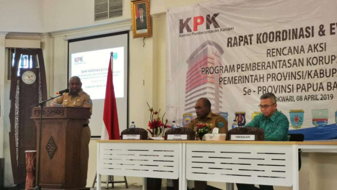 KPK memonitoring rencana aksi pencegahan korupsi di Papua Barat