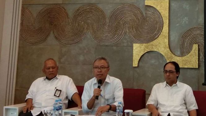 Kasatgas Penanggulangan Bencana Kementerian PUPR SSulteng Arie Setiadi. (tengah)