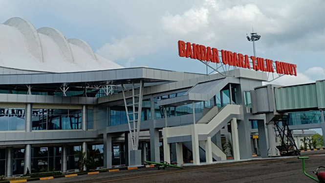 Bandara Tjilik Riwut di Kalimatan Tengah.