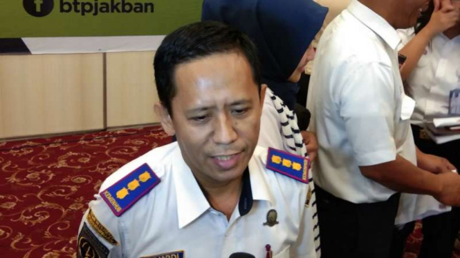 Kepala Balai Teknik Perkeretaapian Wilayah Jakarta dan Banten Kemenhub, Jumardi.