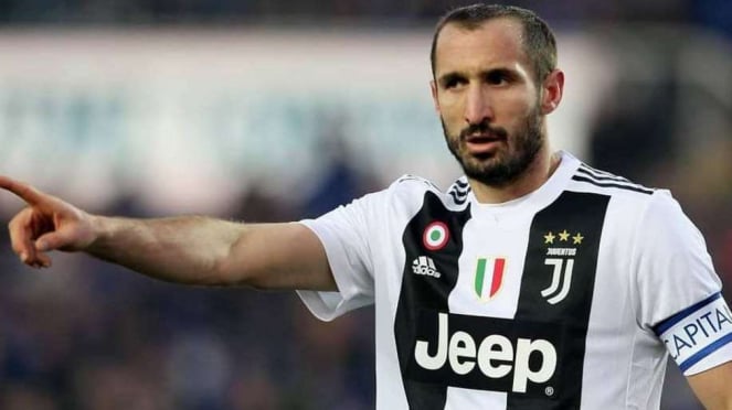 Bek andalan Juventus, Giorgio Chiellini