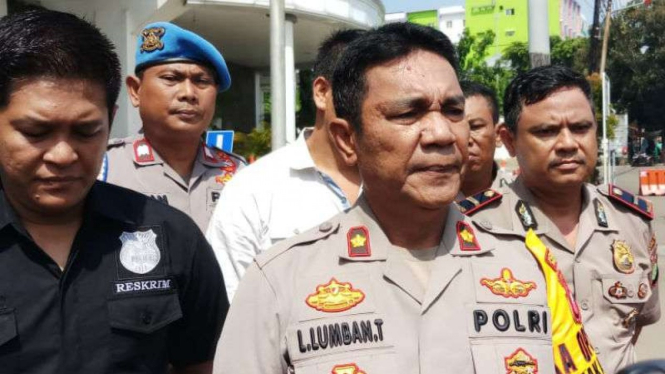 Kapolsek Makasar Komisaris Polisi L. Lumban