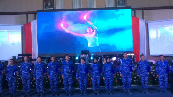 Perayaan HUT ke-73 TNI AU.