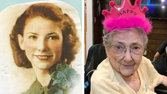 Rose Marie Bentley hidup hingga usia 99 tahun tanpa pernah tahu kondisi tubuhnya tergolong langka. - Courtesy of the Bentley family