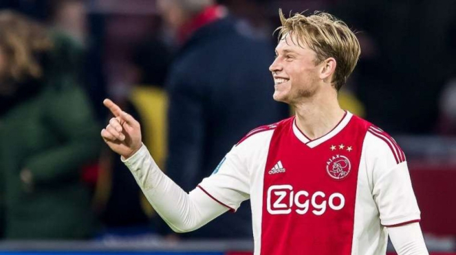Gelandang Ajax Amsterdam, Frenkie de Jong