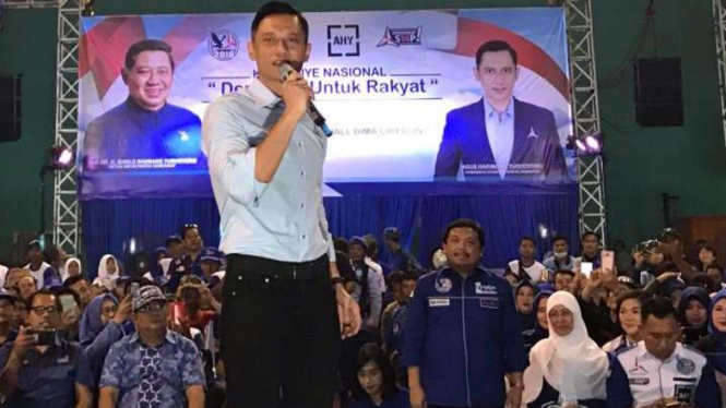 Ketua Kogasma Partai Demokrat Agus Harimurti Yudhoyono.