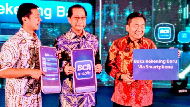 Peluncuran Buka Rekening Online dari BCA Mobile.