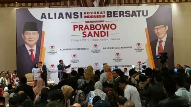 Advokat deklarasi dukung Prabowo.