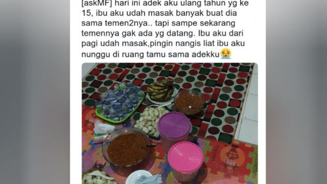 Perayaan ulang tahun.