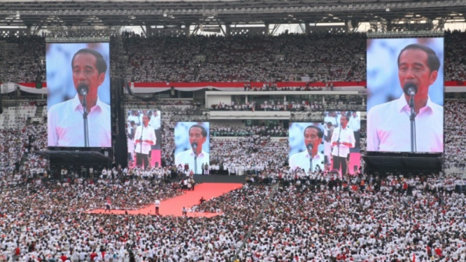 Konser Putih Jokowi-Ma'ruf