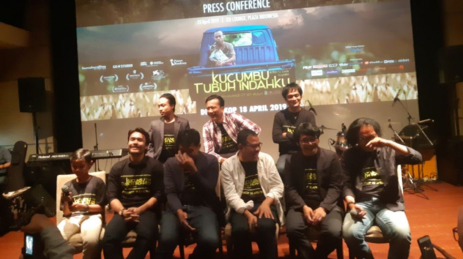 Konferensi pers film Kucumbu Tubuh Indahku