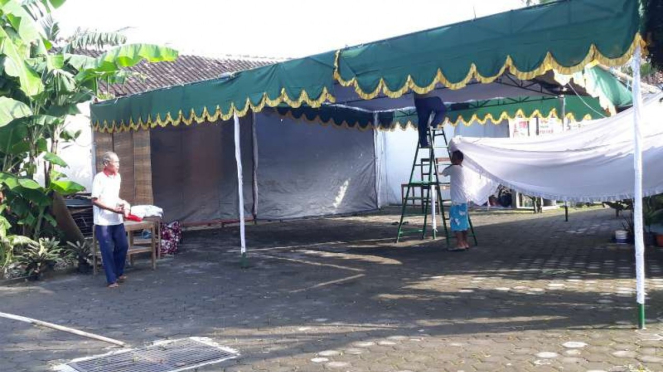 Tempat Pemungutan Suara 38 di Tirtoyoso, Manahan, Solo, Jawa Tengah, lokasi kelu