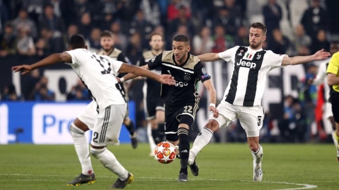 Pertandingan Juventus vs Ajax Amsterdam