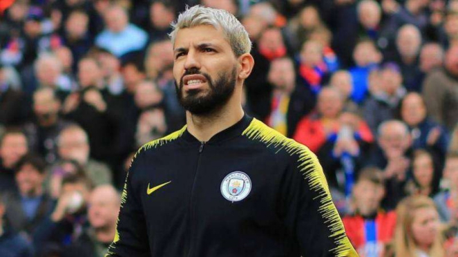 Penyerang Manchester City, Sergio Aguero