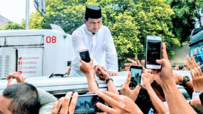 Calon Presiden Prabowo Subianto.