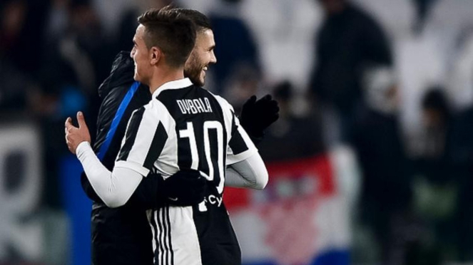 Striker Inter Milan, Mauro Icardi dan Striker Juventus, Paulo Dybala. 