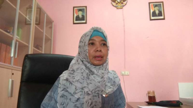 Ketua Divisi Organisasi dan SDM Bawaslu Kota Malang, Erna Almaghfiroh