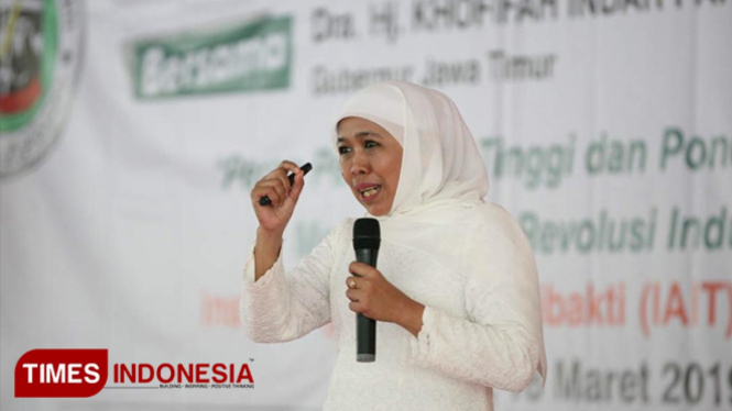 Gubernur Jatim, Khofifah Indar Parawansa (FOTO: Dokumen TIMES Indonesia)