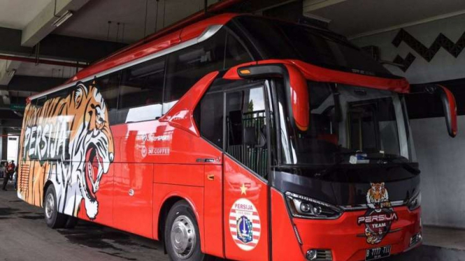 Bus lama Persija Jakarta