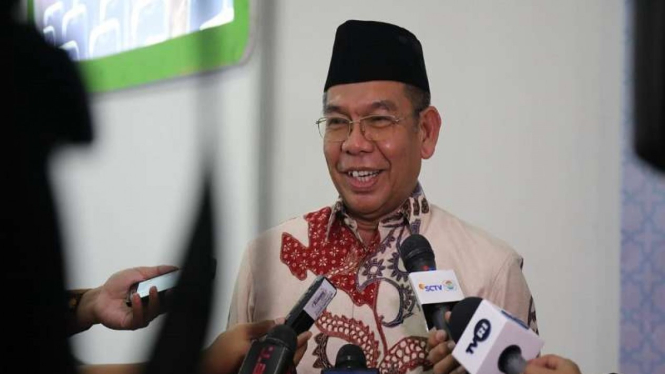 Plt Dirjen Penyelenggaraan Haji dan Umrah Kemenag, Khoirizi.