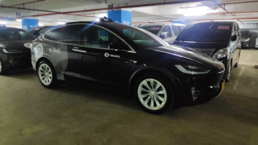 Tesla Model X Bluebird.