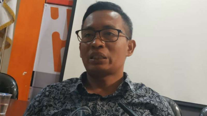 Ketua KPU Kota Malang, Zainudin, di Malang, Jawa Timur, Senin, 22 April 2019.