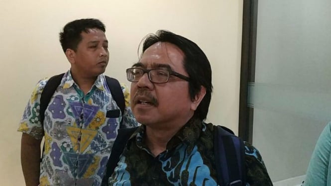 Ade Armando di Bareskrim Polri