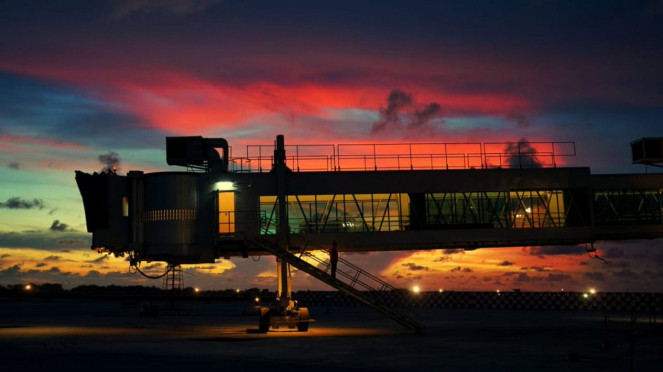 Bandara New Yogyakarta International Airport di Kulon Progo, DIY, 21 April 2019.