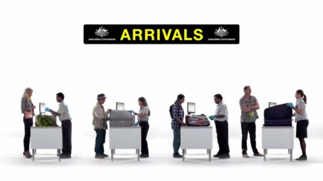 Pemeriksaan di bandara udara Australia