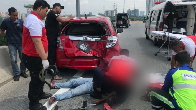 Kecelakaan Panwaslu di Kuala Lumpur
