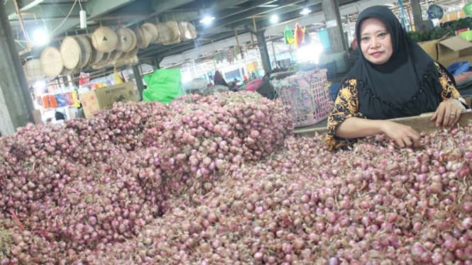 Pedagang Bawang. 