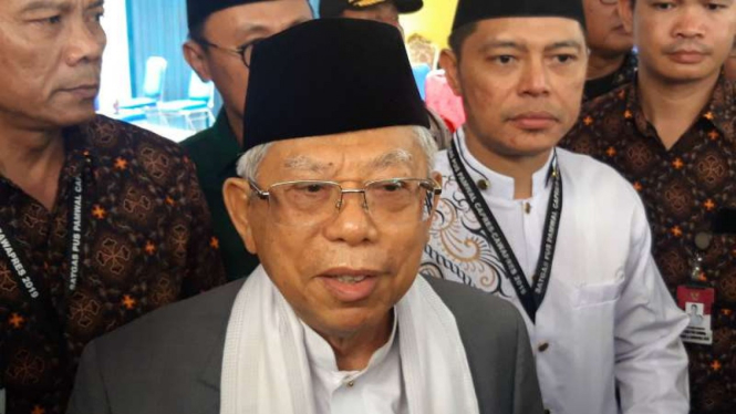 Ma'ruf Amin di DI Yogyakarta