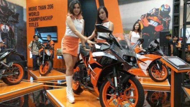 Motor KTM di IIMS 2019