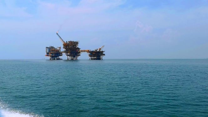 Rig Saka Energy Blok Pangkah Jawa Timur