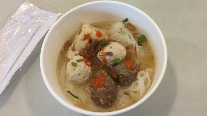 Bakso keto.