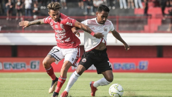 Pertandingan Bali United vs Persija