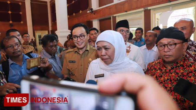 Gubernur Jatim, Dra. Hj Khofifah Indar Parawansa. (FOTO: Dok. TIMES Indonesia)