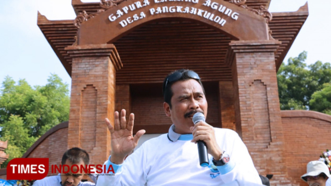 Ketua DPC Moh Qosim (FOTO: Iis Humas Pemkab for TIMES Indonesia)