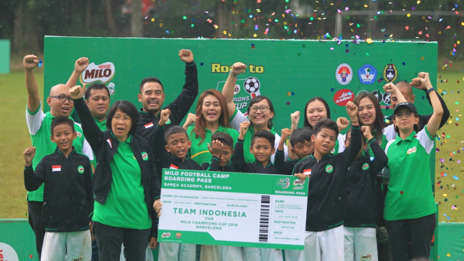 Team Indonesia Milo Football Camp 2019