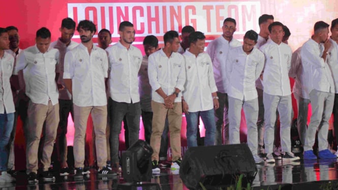Launching tim Semen Padang FC untuk Liga 1 2019