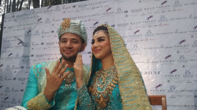 Ammar Zoni dan Irish Bella menikah