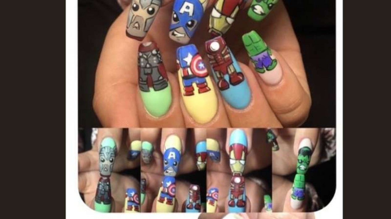 The avengers nails and Infinity stones 😍💖🔥 - Fashion Everyday | Facebook