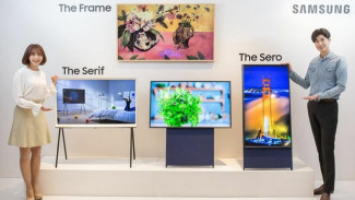 Unik, Samsung Luncurkan TV Layar Vertikal, Harganya Rp22 Juta