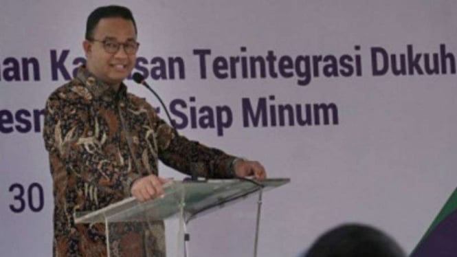 Gubernur DKI Jakarta Anies Baswedan.