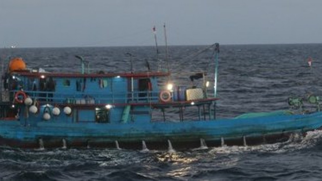 Kapal nelayan asal Indonesia ditangkap di perairan Australia. Foto 1 Mei 2019