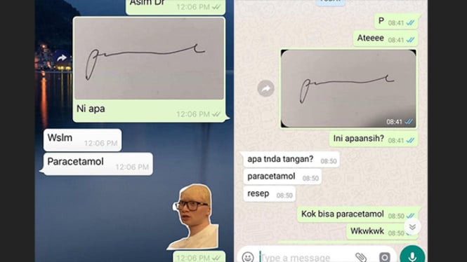 Tulisan dokter