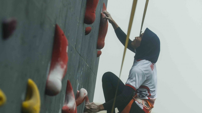 Atlet panjat tebing Indonesia Nurul Iqamah