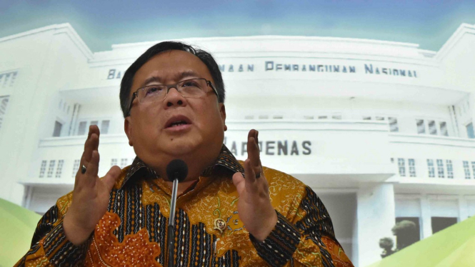 Menteri Perencanaan Pembangunan Nasional/Kepala Bappenas, Bambang Brojonegoro