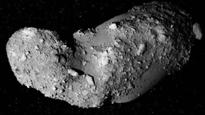Ilustrasi Asteroid.