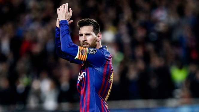 Megabintang Barcelona, Lionel Messi